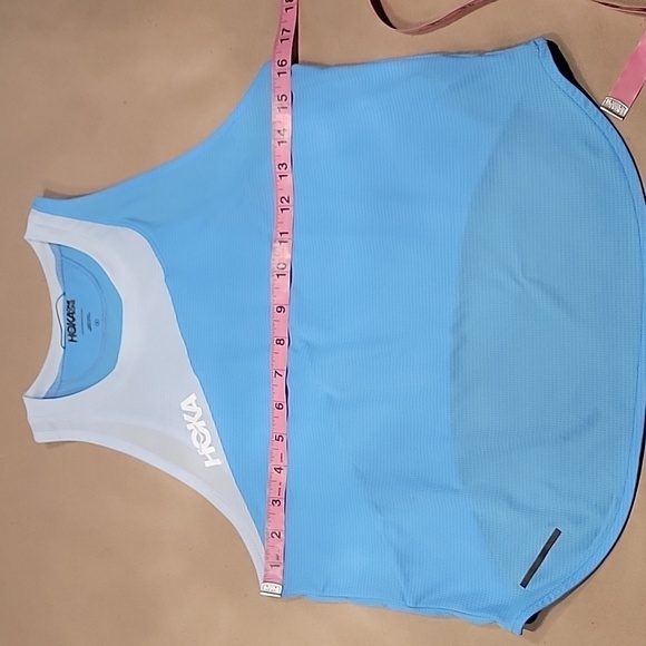 Hoka Size S Medium Blue with Light Blue Glide Tank, Excellent Used Condition - Picture 9 of 14